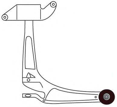 FRAP 3296 Важіль незалежної підвіски колеса, підвіска колеса