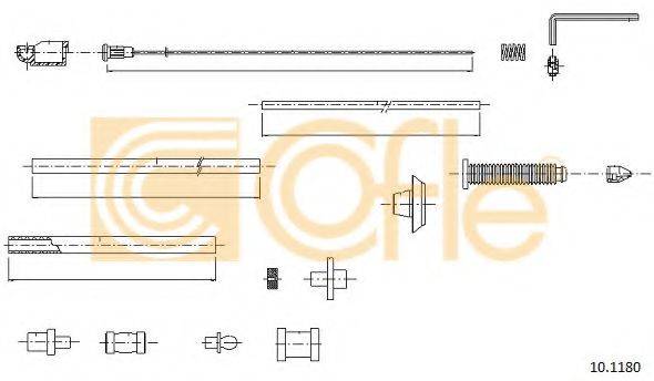 COFLE 101180 Тросик газу