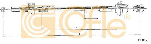 COFLE 110175 Тросик газу