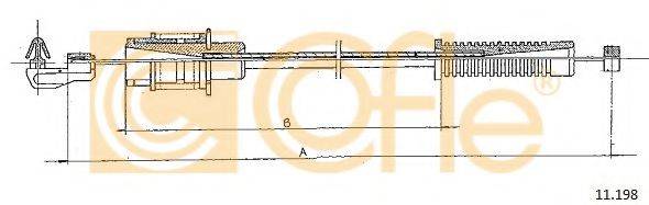 COFLE 11198 Тросик газу