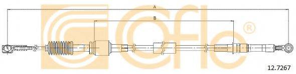 COFLE 127267 Трос, ступінчаста коробка передач
