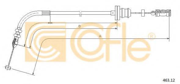 COFLE 46312 Тросик газу