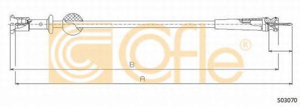 COFLE S03070 Трос спідометра