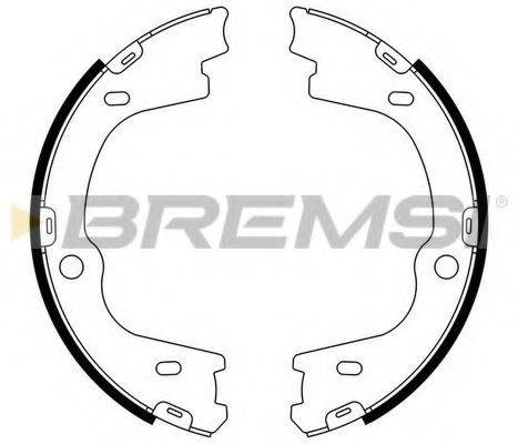 BREMSI GF0769 Комплект гальмівних колодок