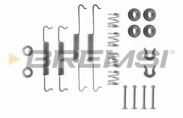 BREMSI SK0522 Комплектуючі, гальмівна колодка