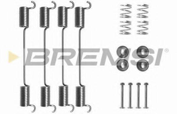 BREMSI SK0524 Комплектуючі, гальмівна колодка