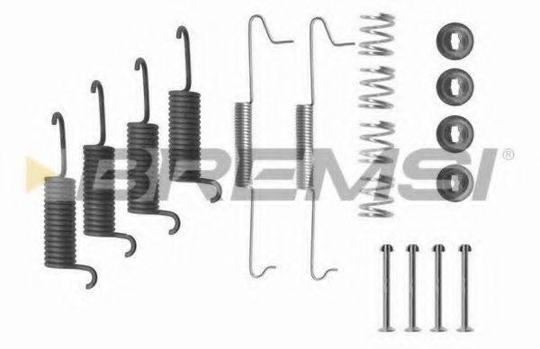 BREMSI SK0532 Комплектуючі, гальмівна колодка