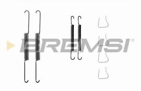 BREMSI SK0562 Комплектуючі, гальмівна колодка