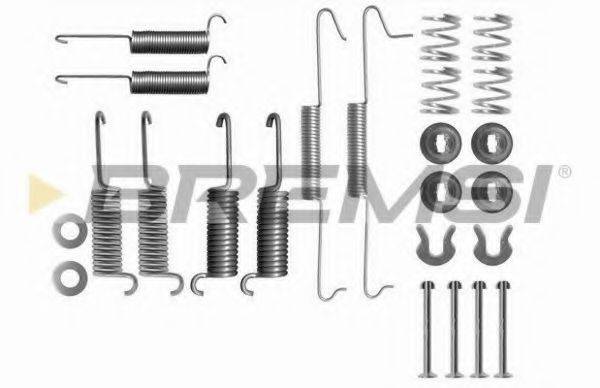 BREMSI SK0571 Комплектуючі, гальмівна колодка