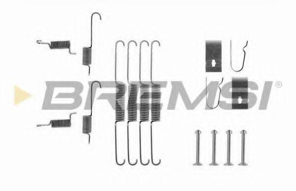 BREMSI SK0663 Комплектуючі, гальмівна колодка