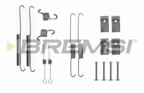 BREMSI SK0688 Комплектуючі, гальмівна колодка