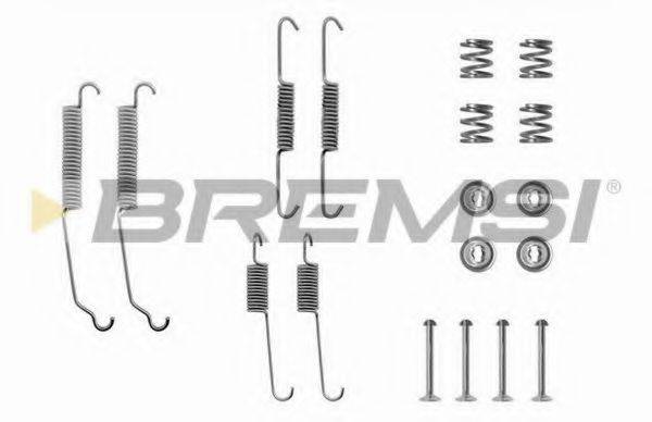 BREMSI SK0701 Комплектуючі, гальмівна колодка