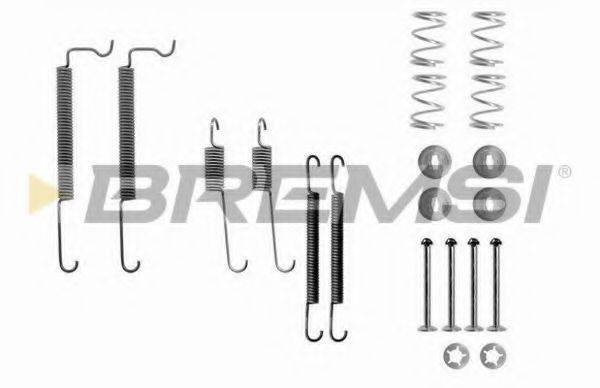 BREMSI SK0744 Комплектуючі, гальмівна колодка