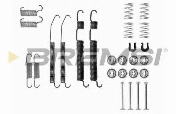 BREMSI SK0762 Комплектуючі, гальмівна колодка