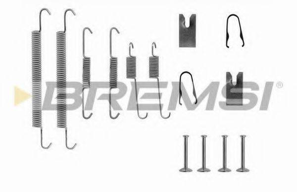 BREMSI SK0771 Комплектуючі, гальмівна колодка