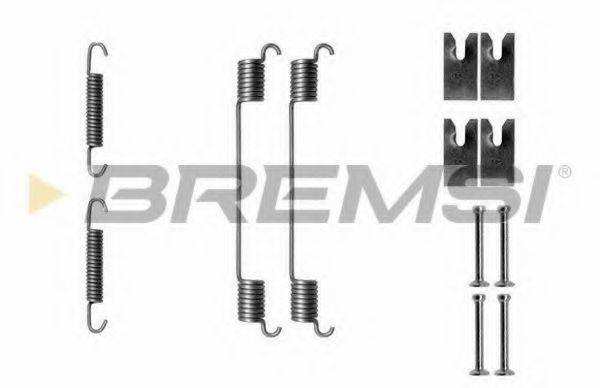 BREMSI SK0814 Комплектуючі, гальмівна колодка