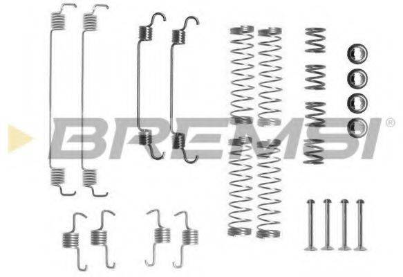 BREMSI SK0835 Комплектуючі, гальмівна колодка