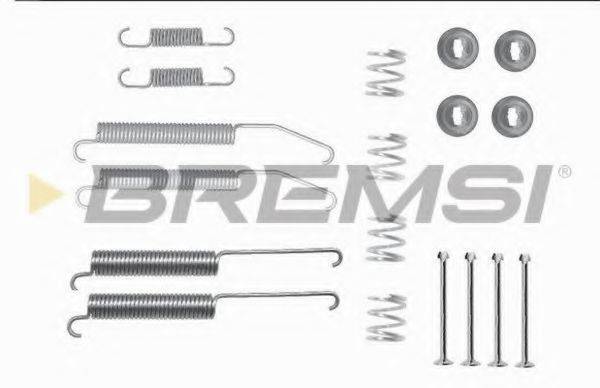 BREMSI SK0845 Комплектуючі, гальмівна колодка