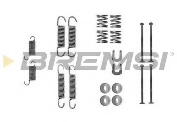 BREMSI SK0870 Комплектуючі, гальмівна колодка