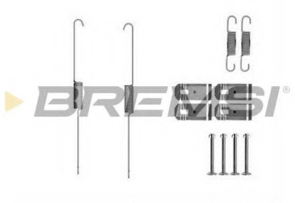 BREMSI SK0888 Комплектуючі, гальмівна колодка