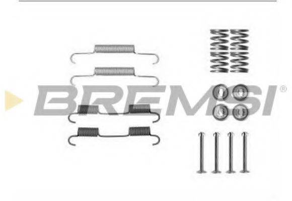 BREMSI SK0896 Комплектуючі, гальмівна колодка