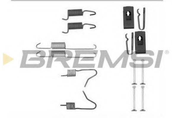 BREMSI SK0898 Комплектуючі, гальмівна колодка