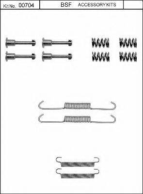 BSF 00704 Комплектуючі, стоянкова гальмівна система