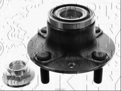 KEY PARTS KWB567 Комплект підшипника маточини колеса