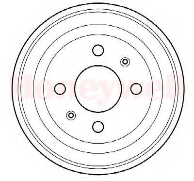 BENDIX 329000B Гальмівний барабан