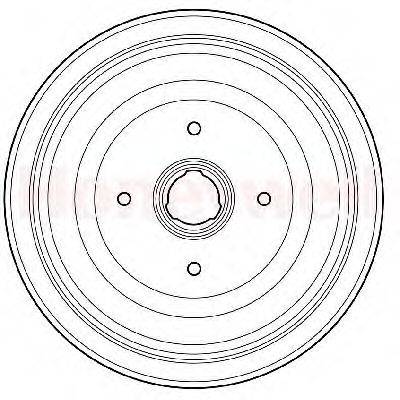 BENDIX 329133B Гальмівний барабан