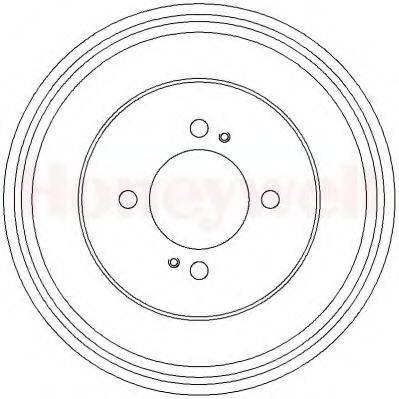 BENDIX 329324B Гальмівний барабан