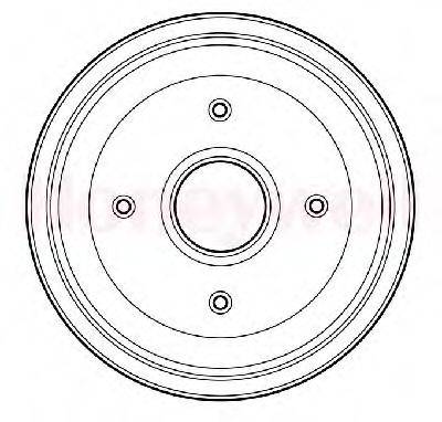 BENDIX 329703B Гальмівний барабан