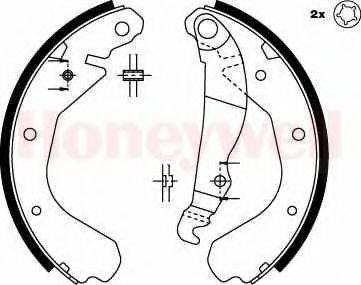 BENDIX 361371B Комплект гальмівних колодок