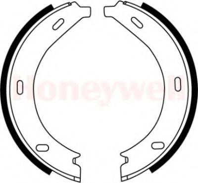 BENDIX 362422B Комплект гальмівних колодок, стоянкова гальмівна система