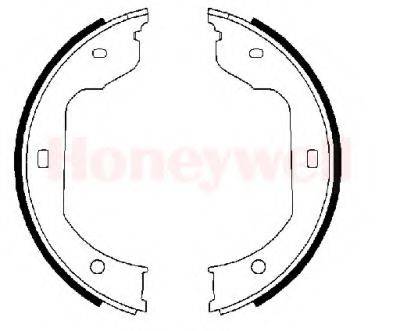 BENDIX 362433B Комплект гальмівних колодок, стоянкова гальмівна система