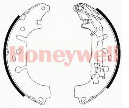 BENDIX 362471B Комплект гальмівних колодок