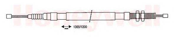 BENDIX 431059B Трос, стоянкова гальмівна система