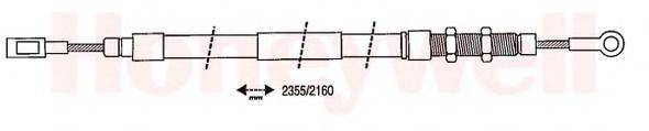 BENDIX 431131B Трос, стоянкова гальмівна система