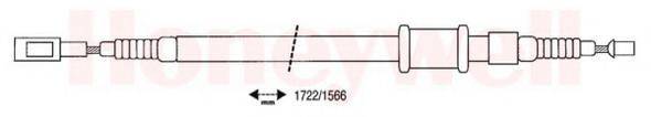 BENDIX 432634B Трос, стоянкова гальмівна система