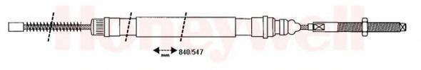 BENDIX 432726B Трос, стоянкова гальмівна система