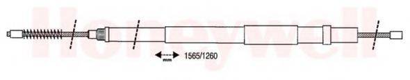 BENDIX 432921B Трос, стоянкова гальмівна система