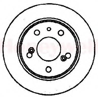 BENDIX 561133B гальмівний диск