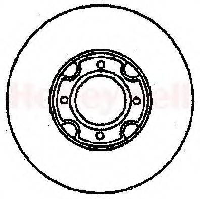 BENDIX 561163B гальмівний диск