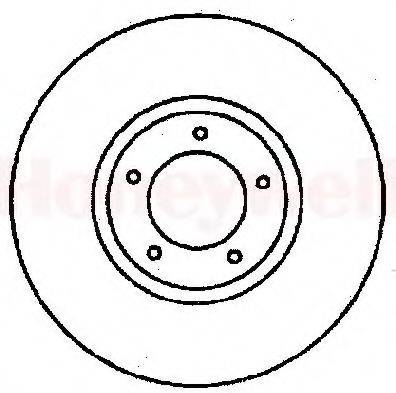 BENDIX 561172B гальмівний диск