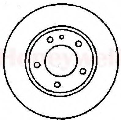 BENDIX 561176B гальмівний диск