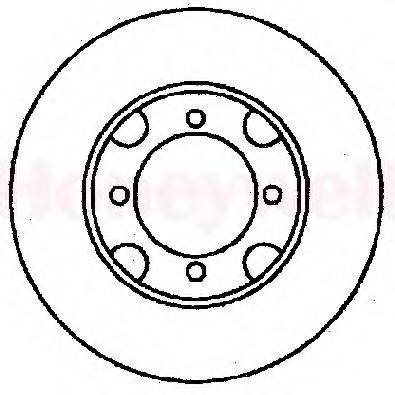 BENDIX 561279B гальмівний диск