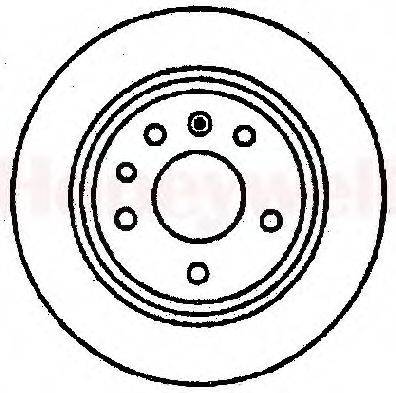 BENDIX 561289B гальмівний диск