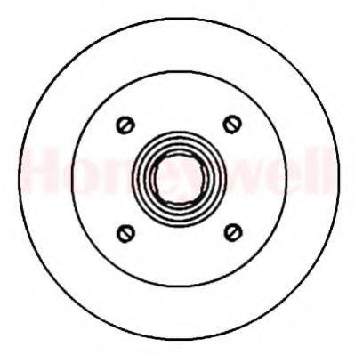 BENDIX 561452B гальмівний диск