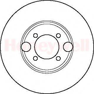 BENDIX 561497B гальмівний диск