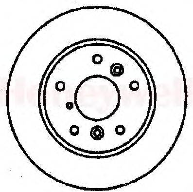 BENDIX 561568B гальмівний диск